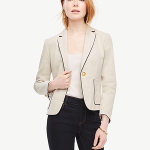 New Ann Taylor linen/cotton blend suit blazer. Sz6